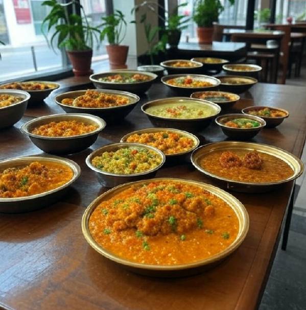 Interior of Never Before Food Corner in Manish Nagar, Nagpur